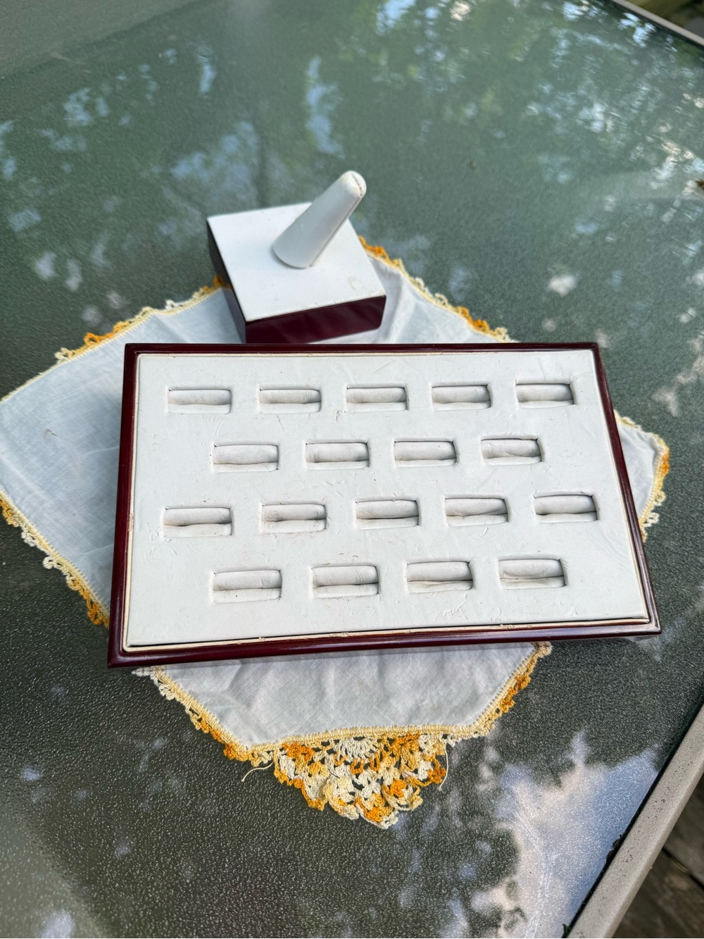 Ring Display Tray and Single Ring Holder - you get both